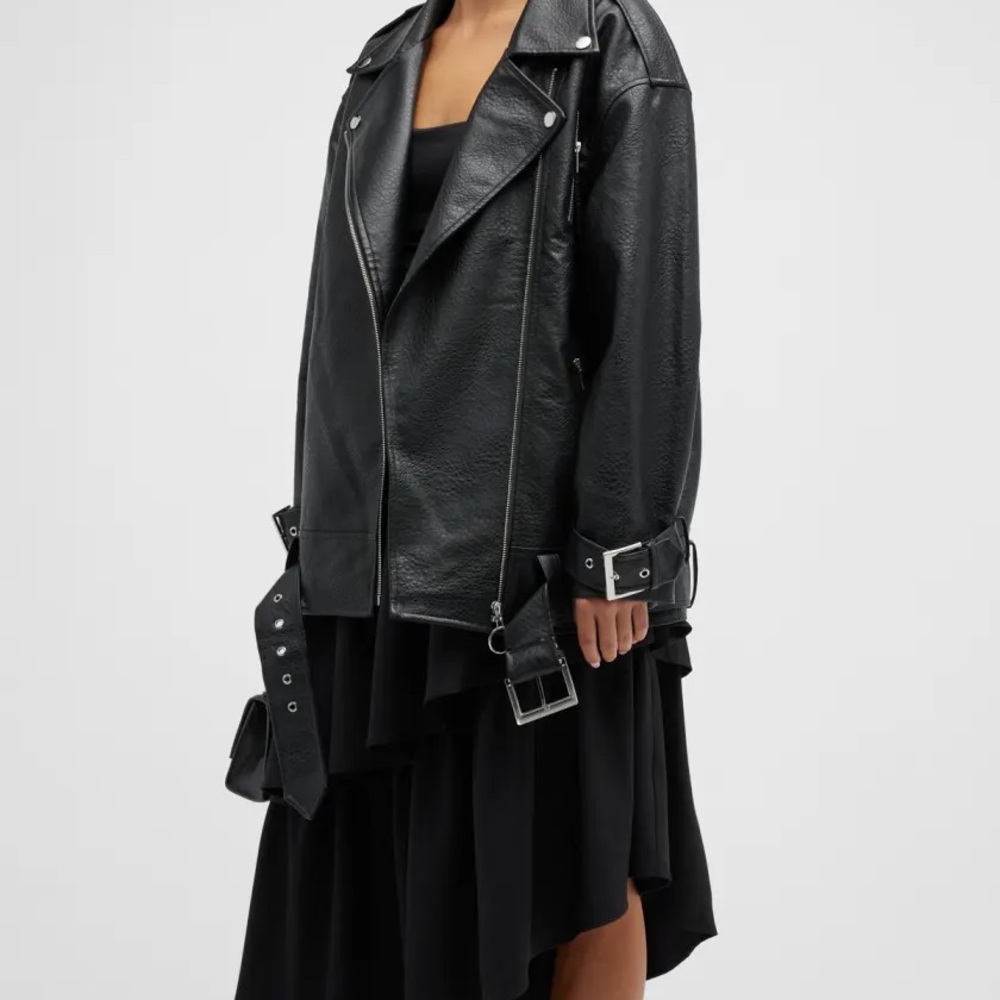 sold out Weworewhat oversized moto jacket